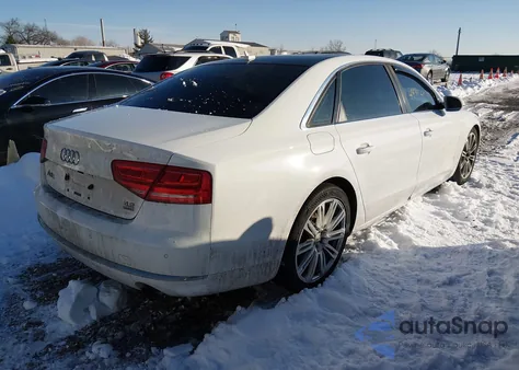 2011 Audi A8 L 4.2 z USA, uszkodzony, nr VIN WAURVAFD6BN018627